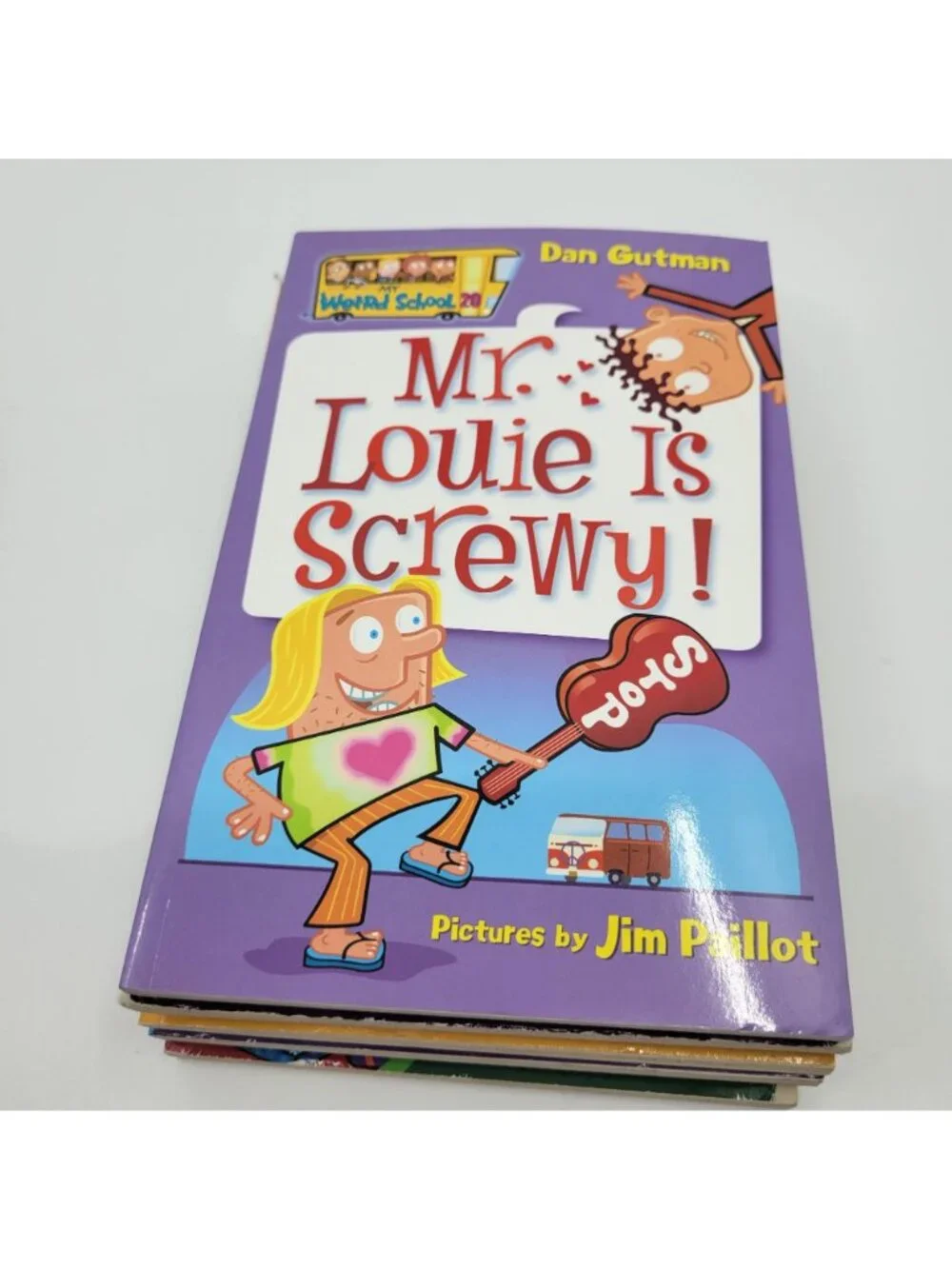 MY WEIRD SCHOOL Lot of 8 Chapter Books by Dan Gutman - Bk317